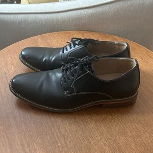 Dexter Black Leather Oxfords
